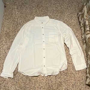 Lululemon - Button-down Long Sleeve - White - Medium - Mens